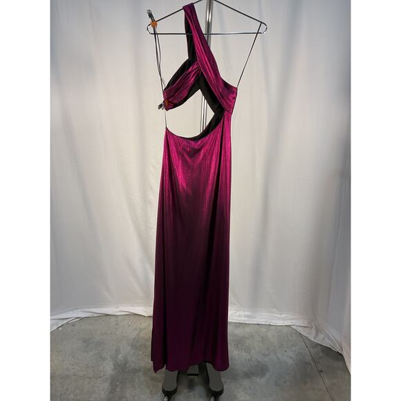 Retrofete Fuchsia One-Shoulder Dress - Picture 3 of 5
